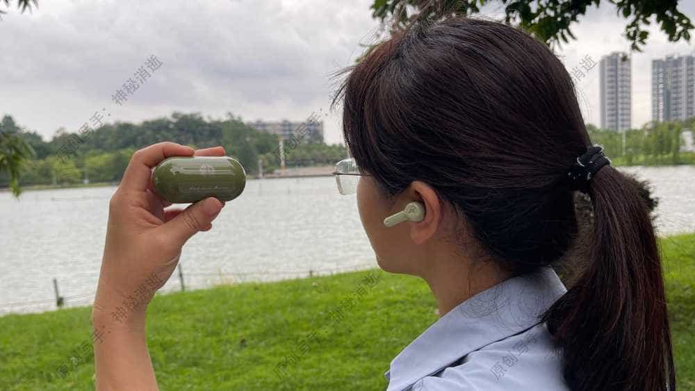 无感佩戴的竹林鸟锦瑟真无线蓝牙耳机让你畅享通透自然的好音质