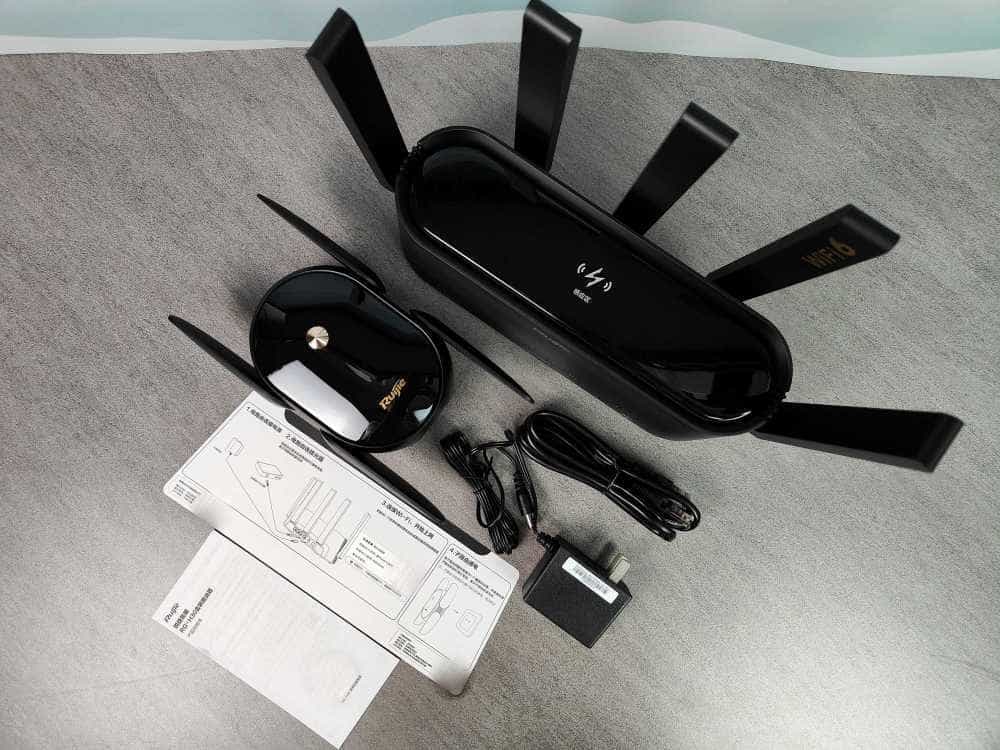 大户型必备路由器,锐捷蜂⻦旗舰版,隔两堵墙也能跑满500M