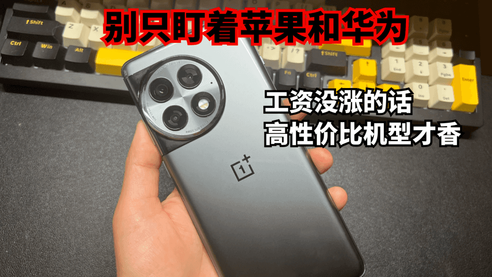 近期换手机别只盯着苹果和华为，工资没涨的话，高性价比机型才香