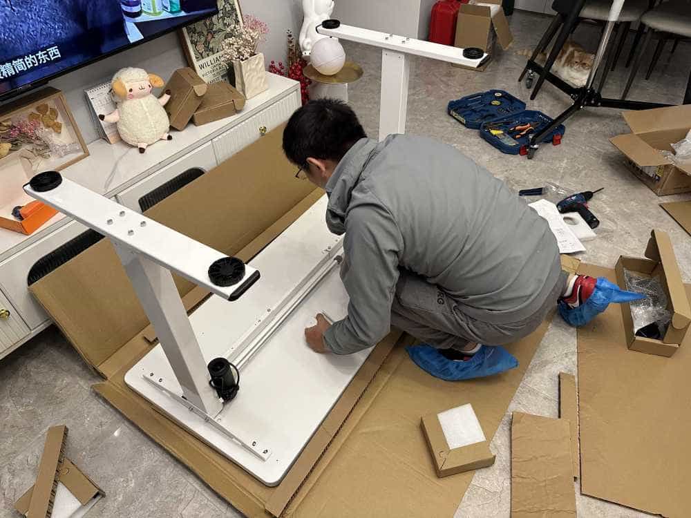 乐歌升降桌E2,博主的视频创作神器