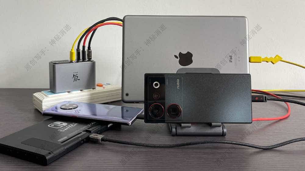 氘锋能量美学,疾速智慧闪充-努比亚红魔120W四口氮化镓充电器使用体验分享