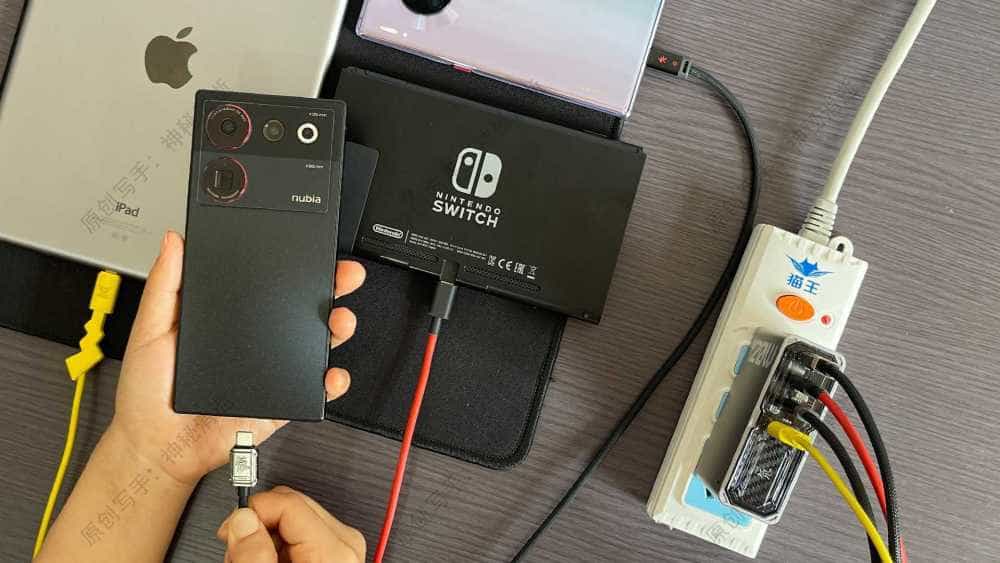 氘锋能量美学,疾速智慧闪充-努比亚红魔120W四口氮化镓充电器使用体验分享