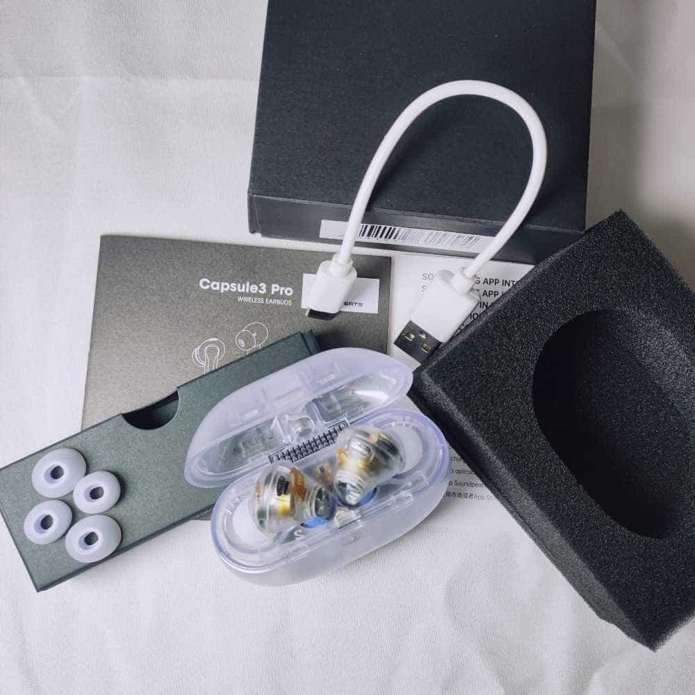 泥炭Capsule 3 Pro未来感蓝牙耳机:未来科技与音乐体验的完美结合