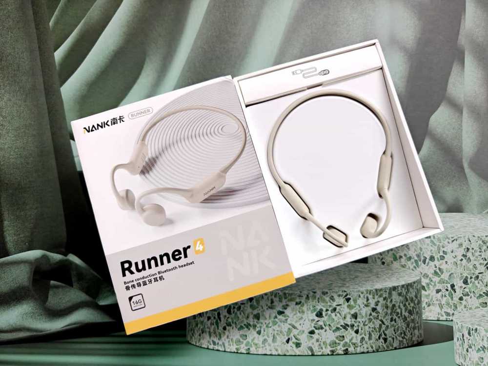 南卡Runner4骨传导耳机:自带16G存储,蓝牙+MP3双模式