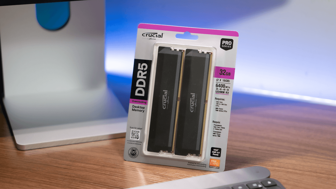 网游帧率大幅提升,AMD 9800x3D适配英睿达DDR5 Pro 6400MT/s 16GBx2 内存套条体验!