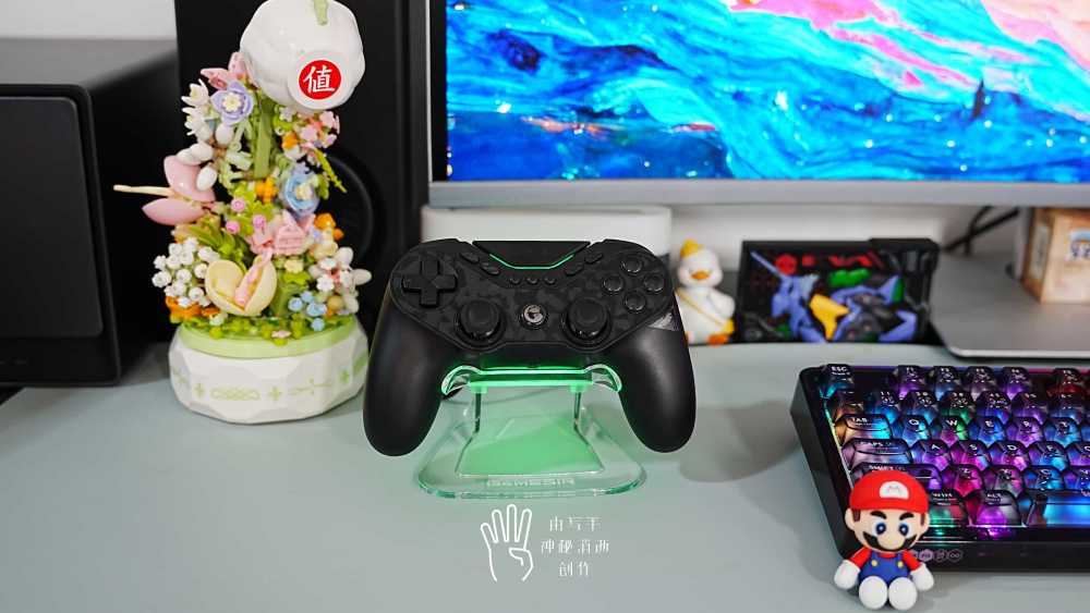 字符切换,九键联动,这是功能最全的对称布局精英手柄-盖世小鸡九尾狐