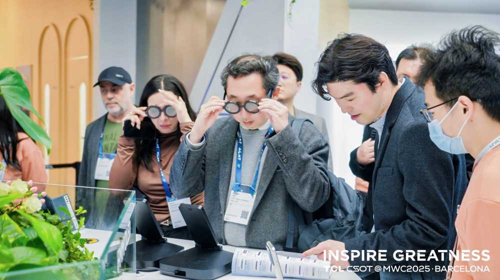 TCL华星携先进移动通信显示技术亮相MWC2025,联合产业伙伴打造臻图视界