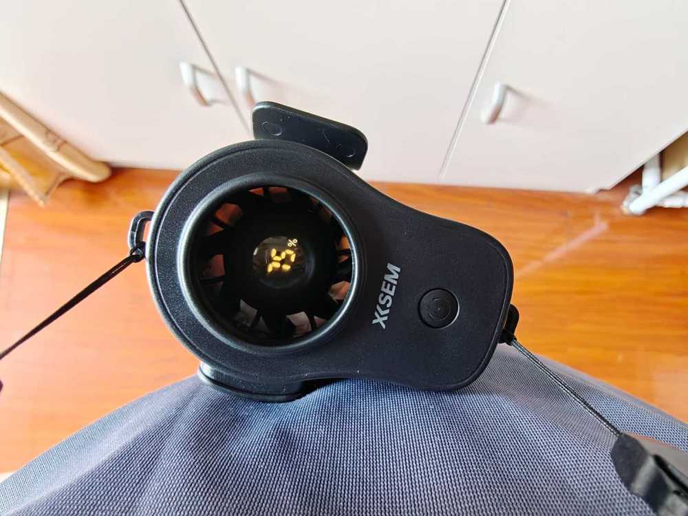 西圣 WindHip 高速挂腰风扇：182g轻量化设计，带走夏日热量