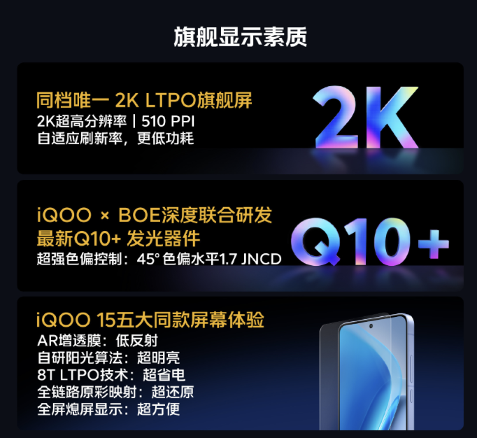 无2K不旗舰!iQOO Neo11携同档最强屏幕登场