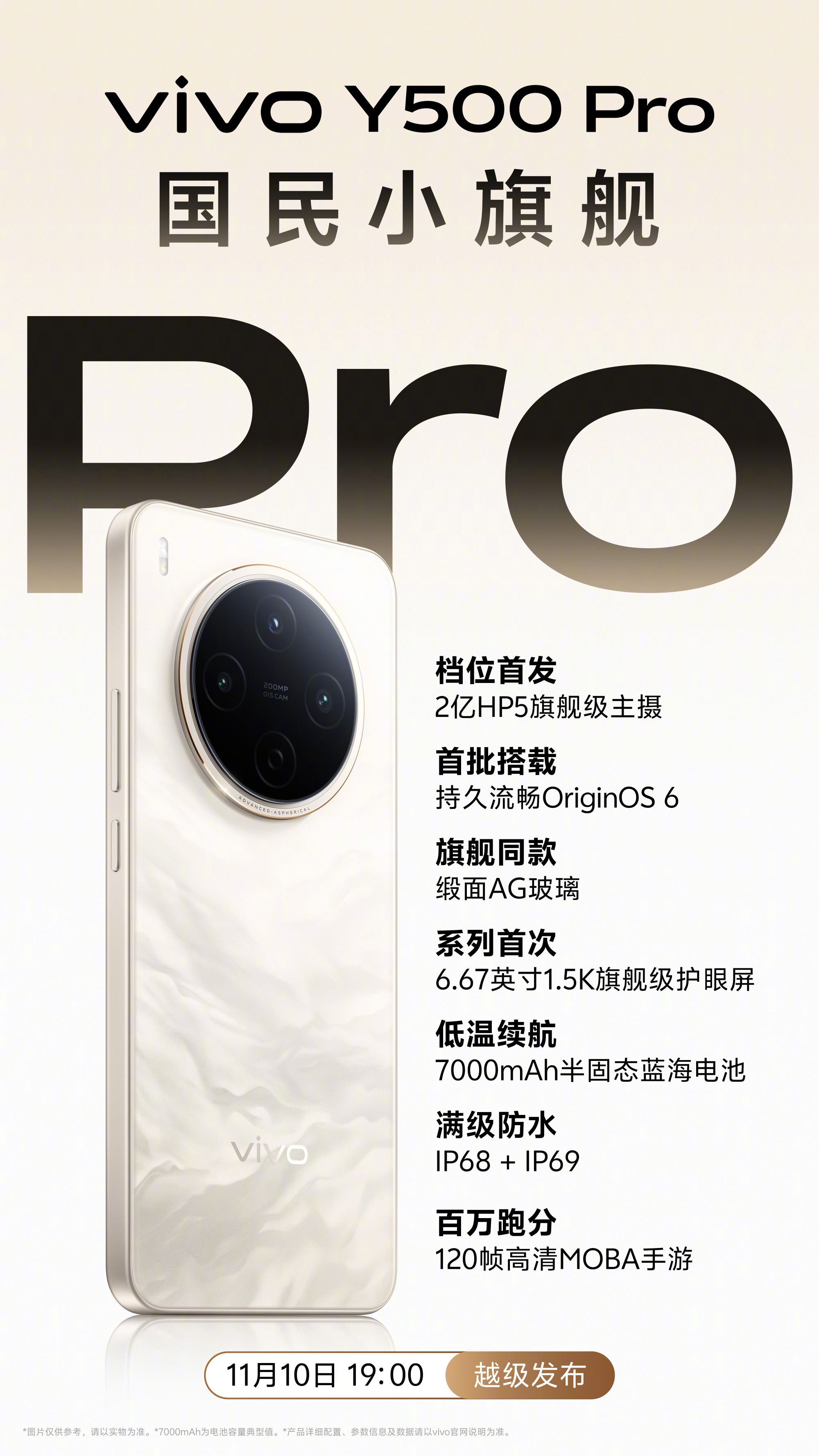 为什么中端机vivo Y500 Pro,敢首发2亿旗舰主摄?